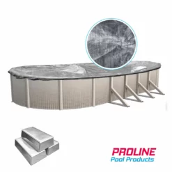 Proline Platinum Elite Winter Pool Cover 15-Foot-by-30-Foot Oval
