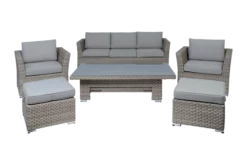 Dura Housewares Dakota 6 Piece Deep Seating Set