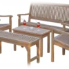Bellini Dexter 4 Piece Deep Seating Set