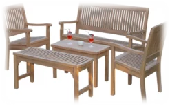 Bellini Dexter 4 Piece Deep Seating Set