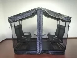 Dura Housewares Eden Steel Glider With Sling Top And Net -Swimline Shop eden 3570 3