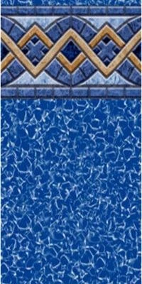 Swimline Liberte 12-Foot Round Liner | Unibead Style | 52-Inch Wall Height