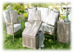 Plank & Hide Marin 4 Piece Deep Seating Set