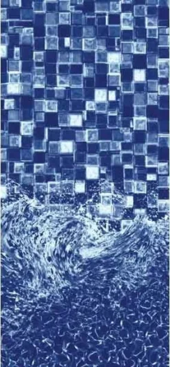 Swimline Muskoka 15-Foot-by-24-Foot Oval Liner | Overlap Style | 48-Inch Or 52-Inch Wall Height