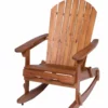 Wooden Adirondack Rocking Chair