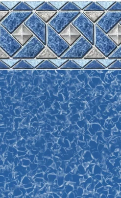 Swimline Outlook 27-Foot Round Liner | Unibead Style | 54-Inch Wall Height