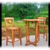 Bellini Park Side 3 Piece High Dining Set