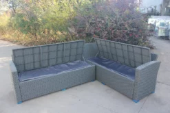 Dura Housewares Tennessee 6-pc Wicker Sofa With Storage Comparments -Swimline Shop patio 13683 tennesesee seatstorage2 2021 03 22