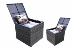 Bellini Home And Garden 6-pc Kensington Seating W/ Storage Boxes -Swimline Shop patio web 10610 kensington smallstoragebox