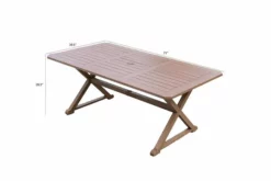 Bellini Home And Garden Kimpton 7-pc Dining Set W/ Aruba Blue Cushions And Umbrella Hole 15 Bellini Home And Garden Kimpton 7-pc Dining Set W/ Aruba Blue Cushions And Umbrella Hole -Swimline Shop patio web 11040 kimpton table