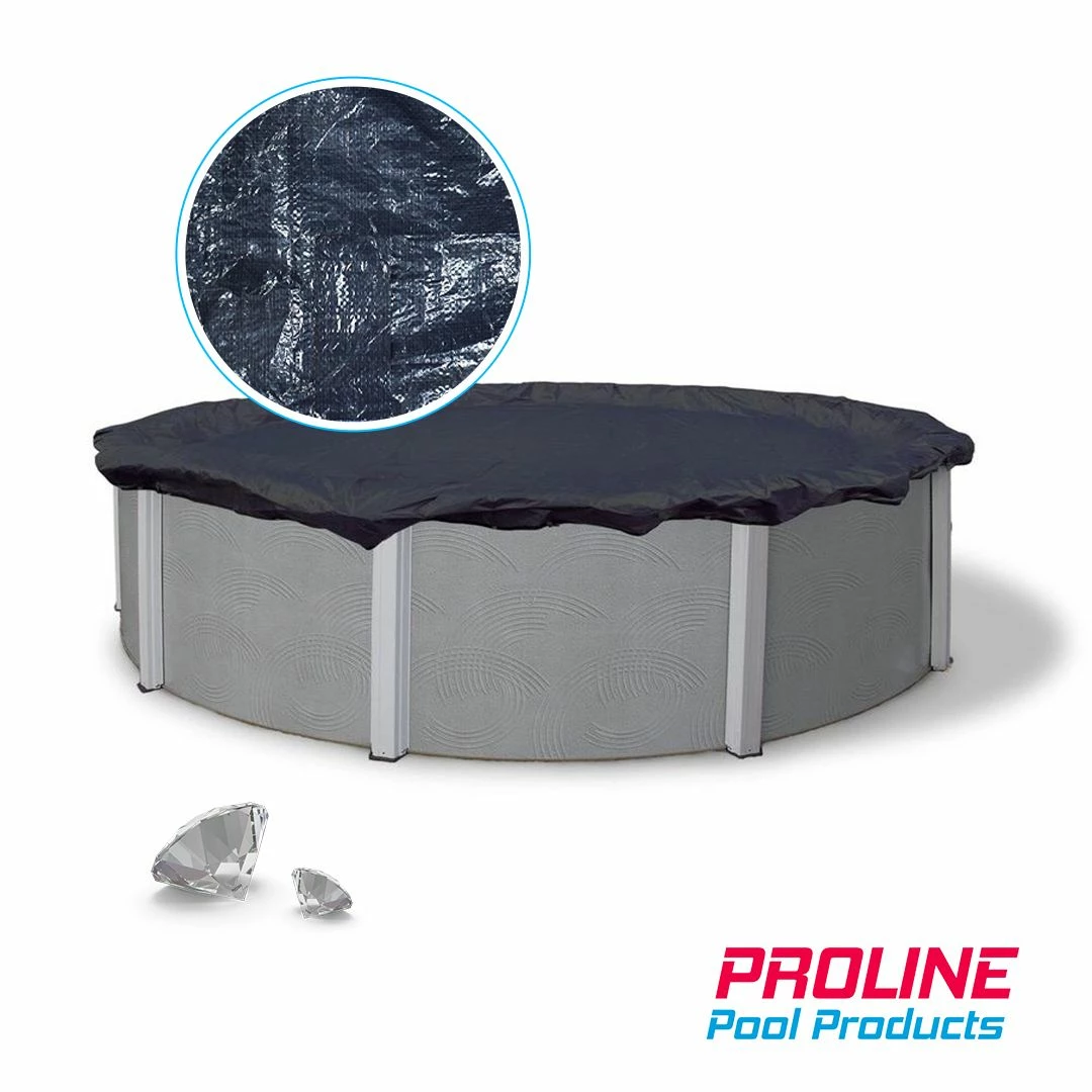 Proline Diamond Elite Winter Pool Cover 15-Foot-by-15-Foot Round 1 Proline Diamond Elite Winter Pool Cover 15-Foot-by-15-Foot Round